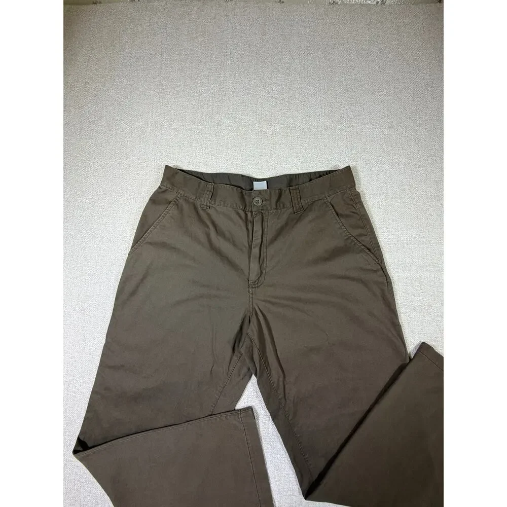 The North Face Men's 36 Brown Dog Patch Wide Leg Pants NWT Outdoor Workwear